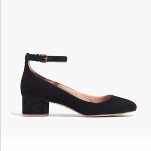 Madewell Inez Ankle Strap Heel Shoe 8.5